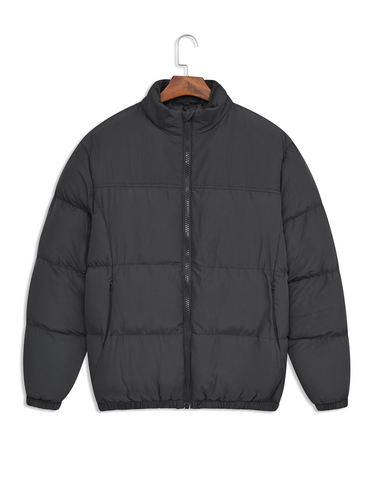 Black Puffer Jacket JK2610-1-S