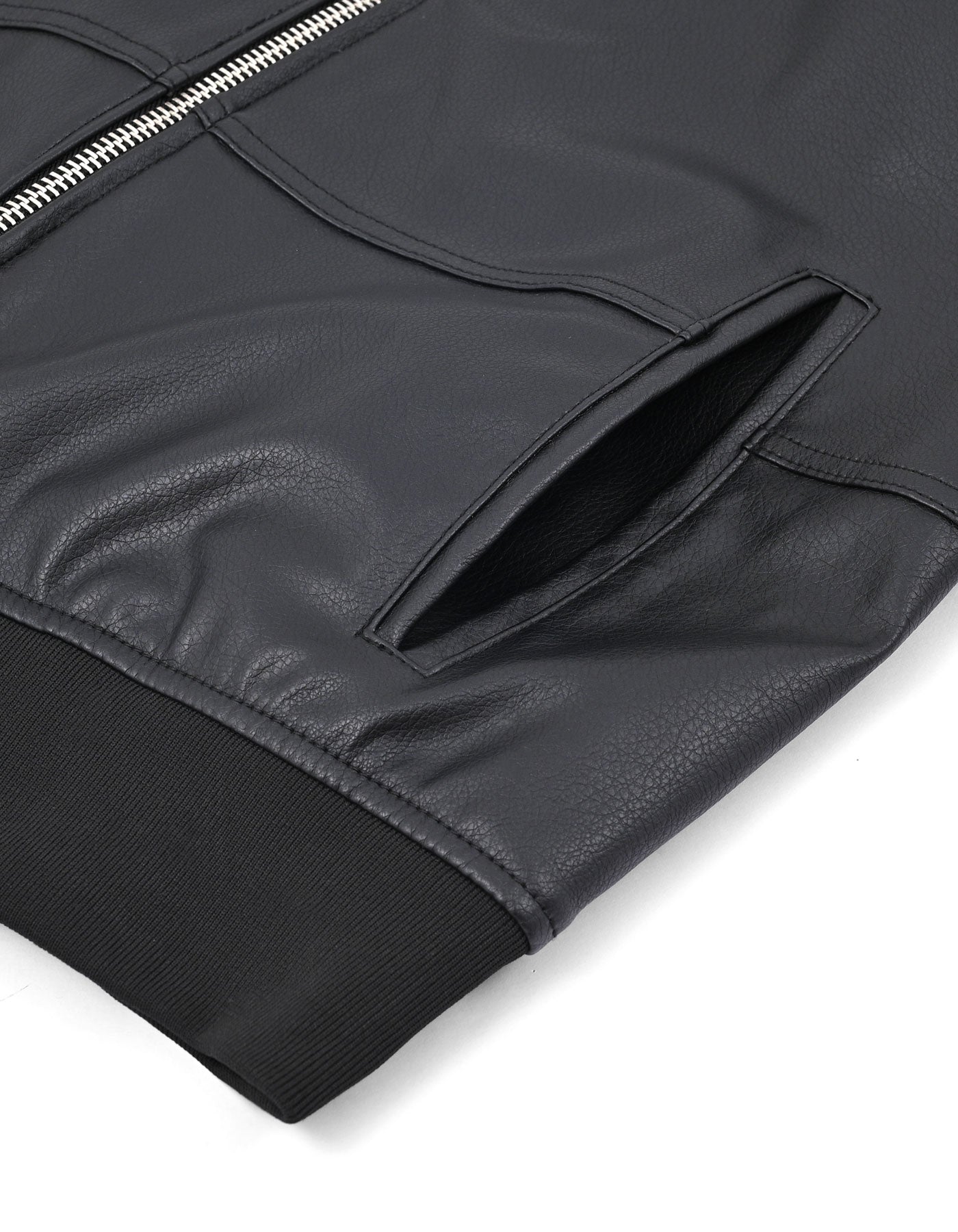 Black Bomber Jacket JK2616-XL