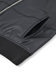 Black Bomber Jacket JK2616-XL