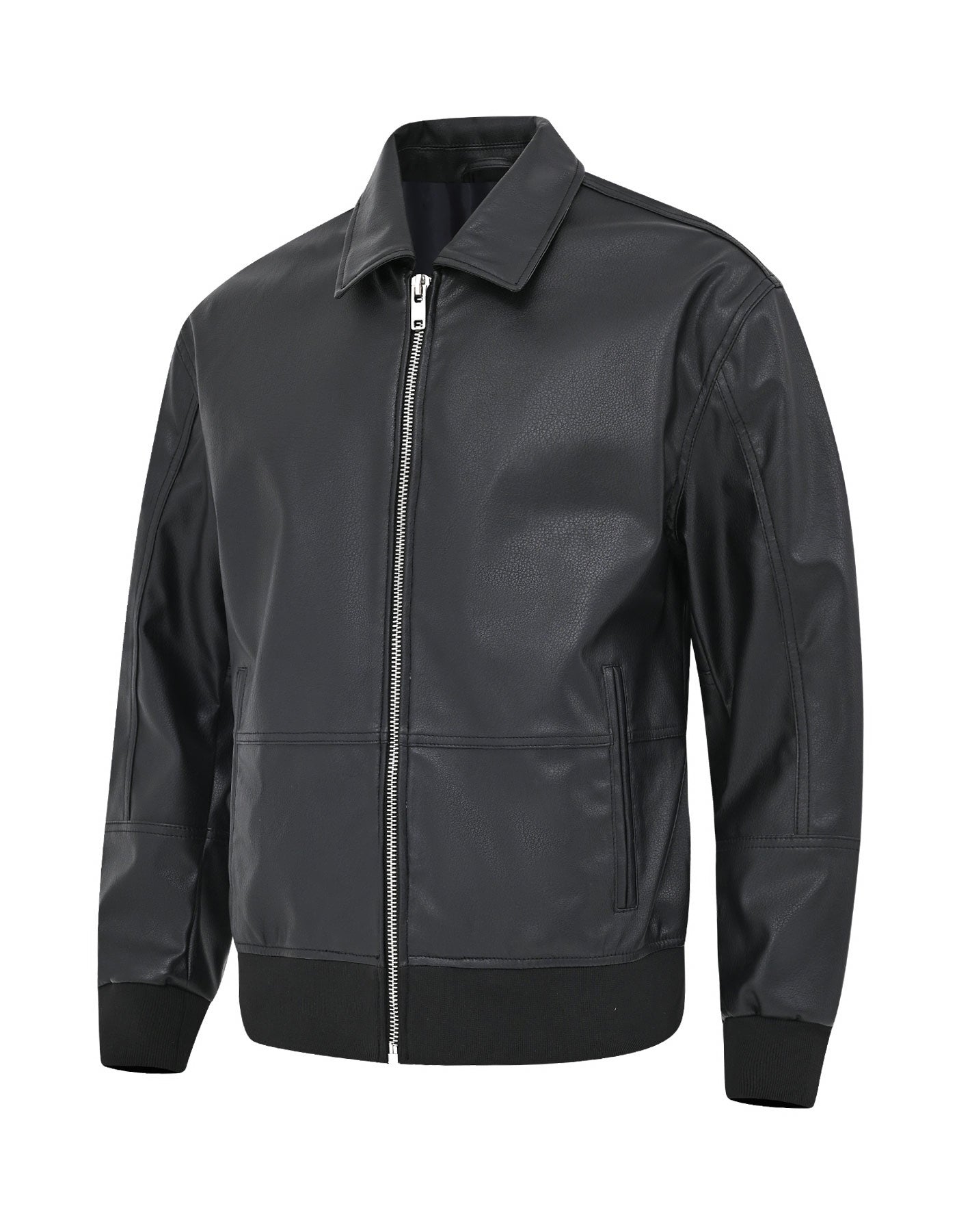 Black Bomber Jacket JK2616-S