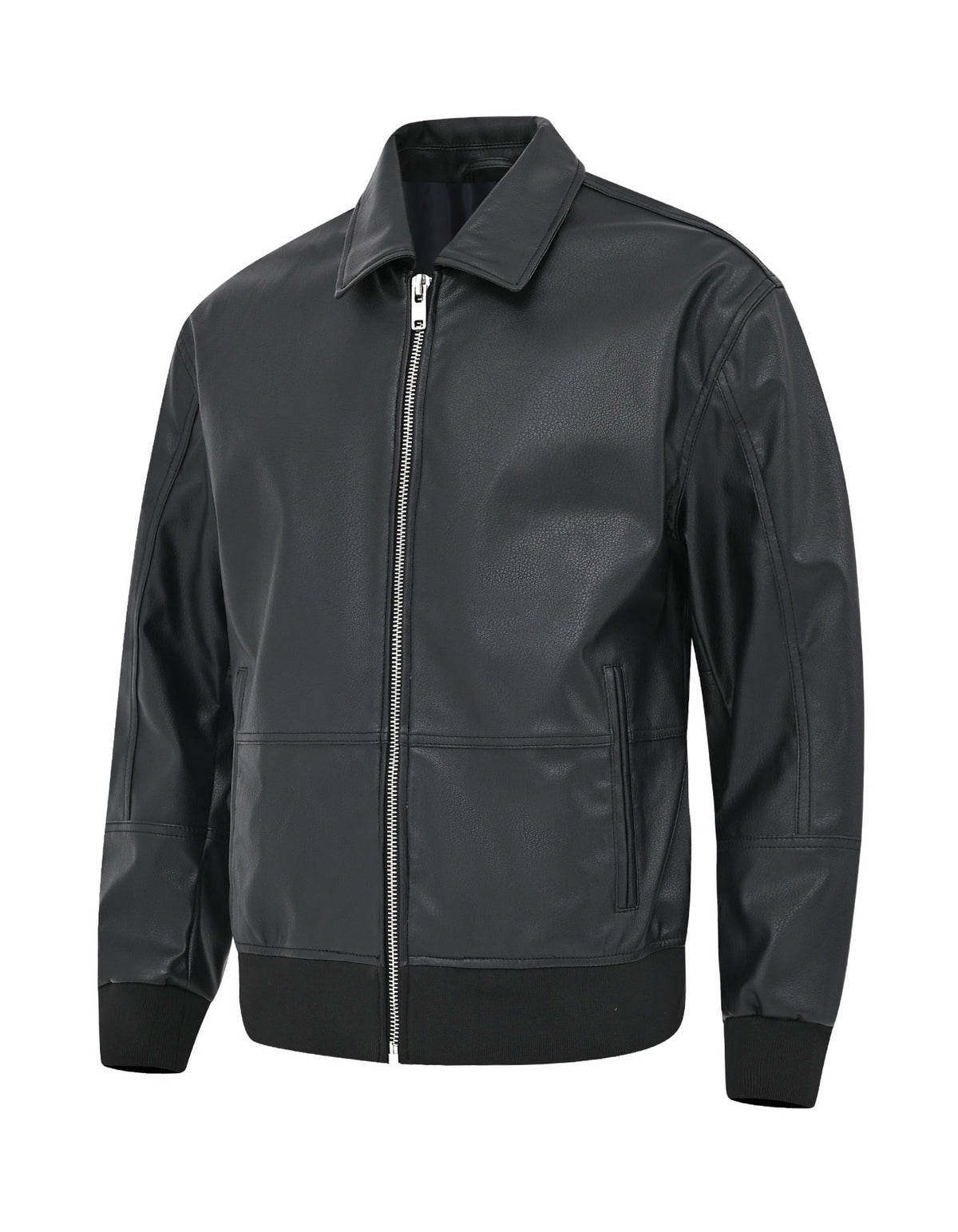 Black Bomber Jacket JK2616-S