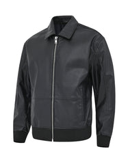 Black Bomber Jacket JK2616-S