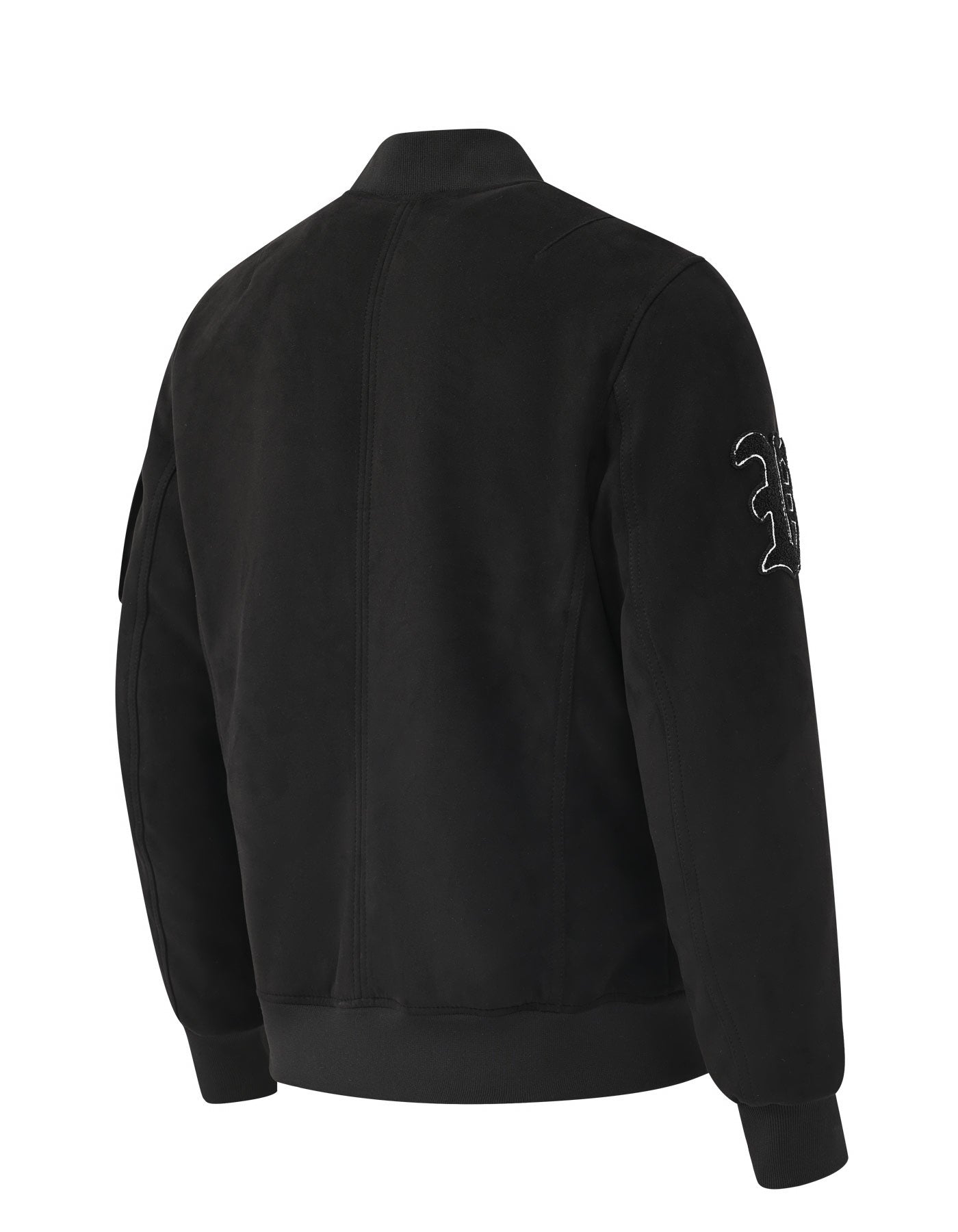Black Signature Bomber Jacket