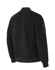 Black Signature Bomber Jacket