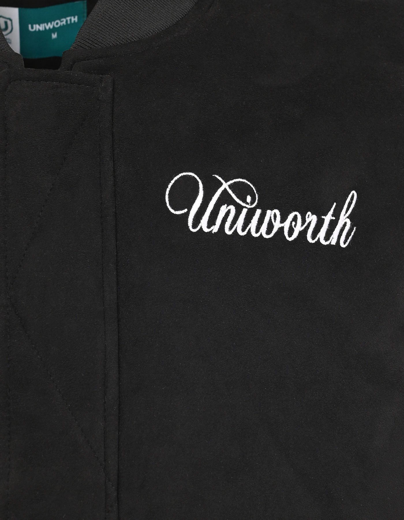 Black Signature Bomber Jacket