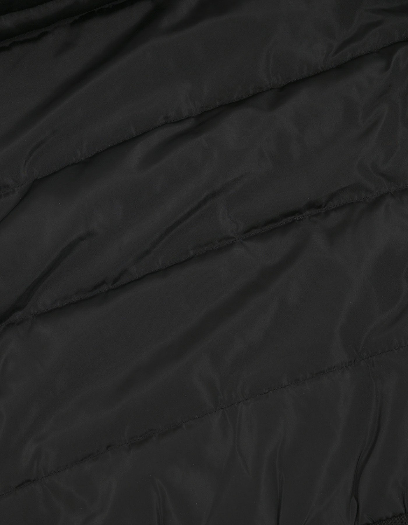 Black Plain Hooded Urban Gilet