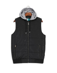 Black Gilet Jacket JK2627-S
