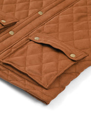 Brown Vest Jacket JK2629-XL