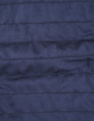 Navy Plain Refined Quilted Gilet