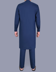 Navy Texture Kurta Pajama KP2400-3-L