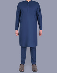 Navy Texture Kurta Pajama KP2400-3-XS