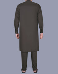 M Brown Texture Kurta Pajama KP2401-1-L