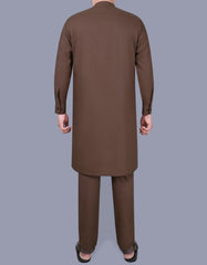 Tan Texture Kurta Pajama KP2402-1-L