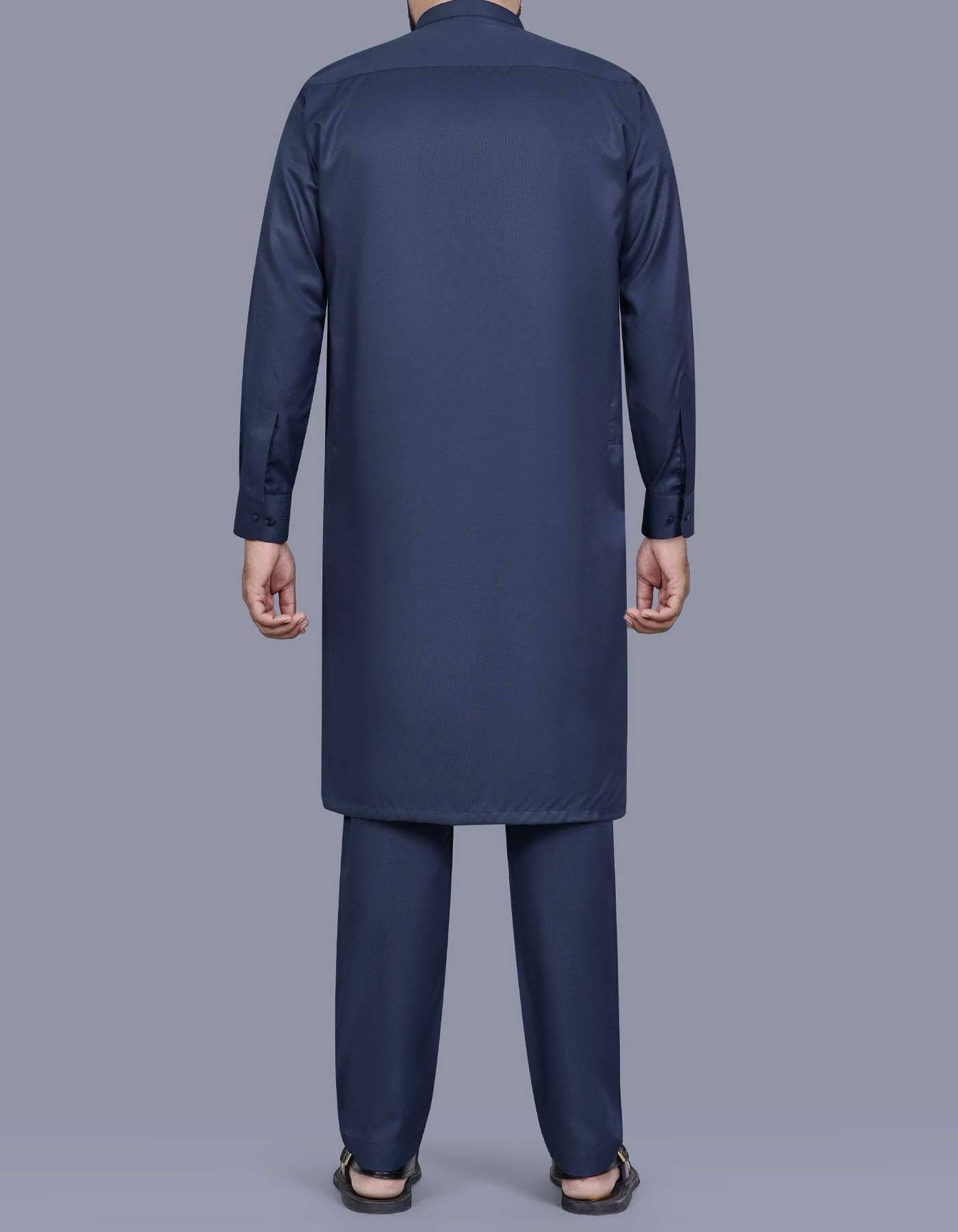 Navy Stripe Kurta Pajama KP2604-L