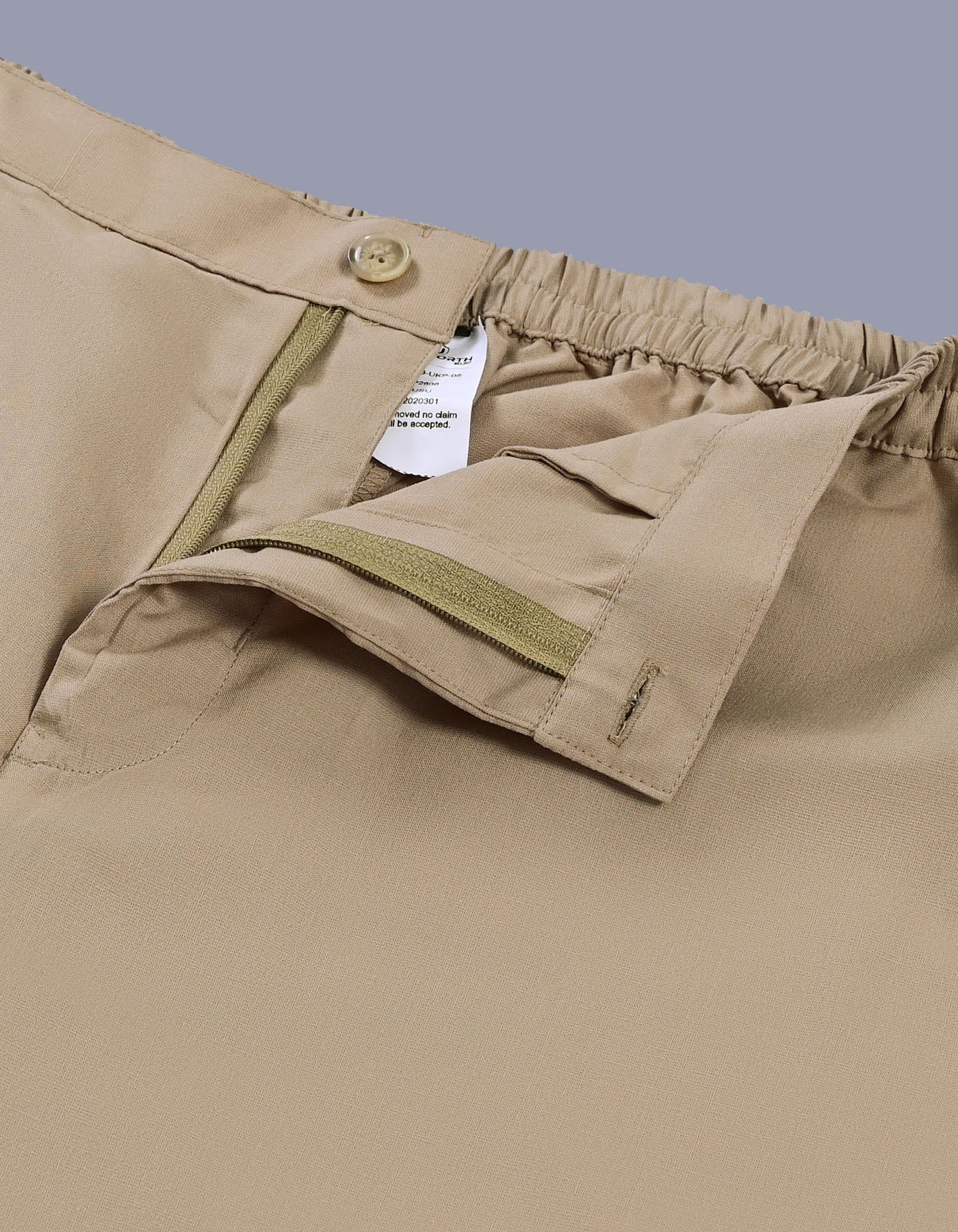 Khaki Texture Kurta Pajama KP2606-XL