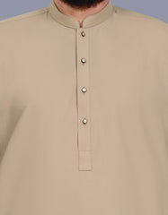 Khaki Texture Kurta Pajama KP2606-S
