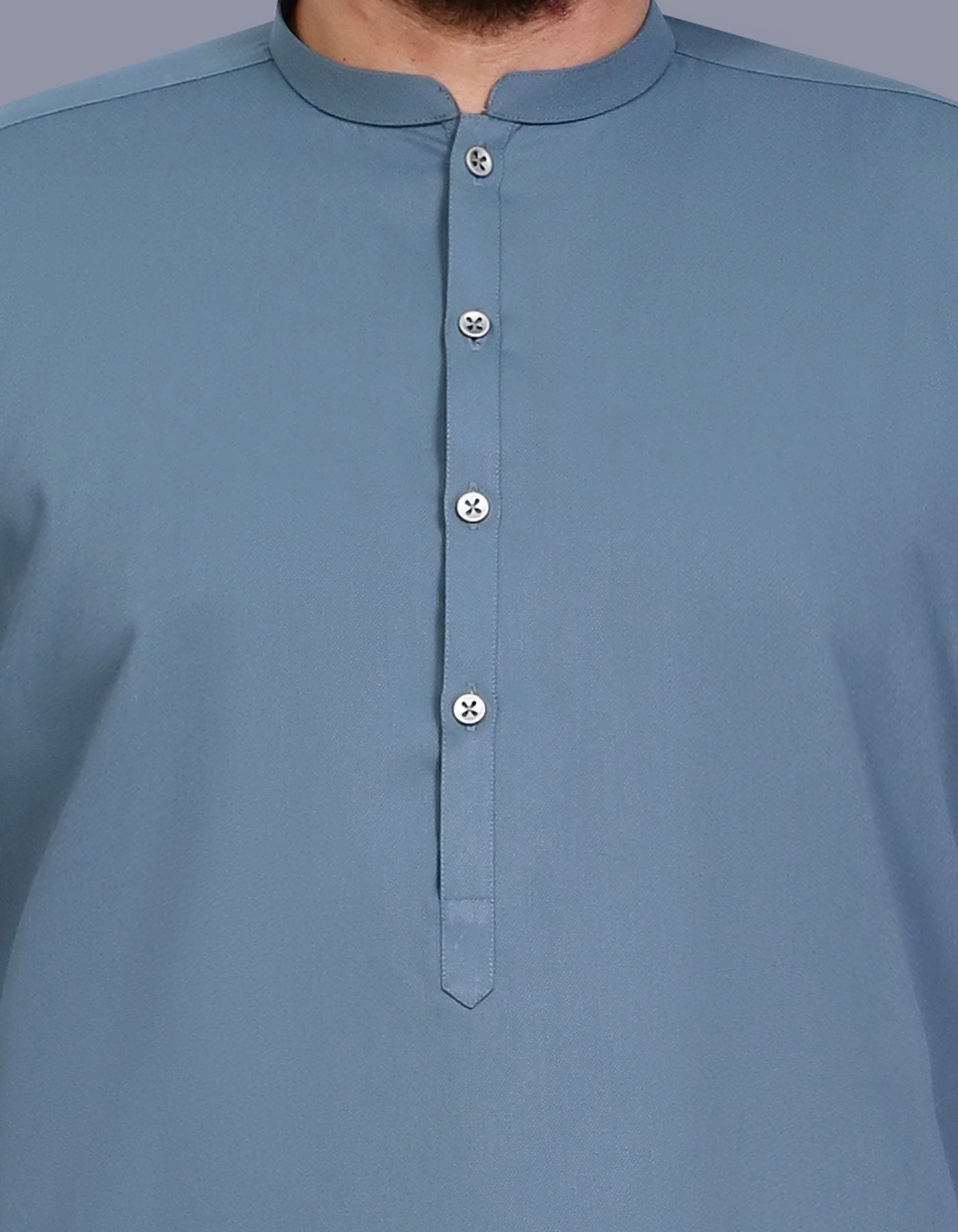 M Grey Texture Kurta Pajama KP2608R-S