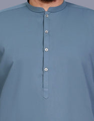 M Grey Texture Kurta Pajama KP2608S-S