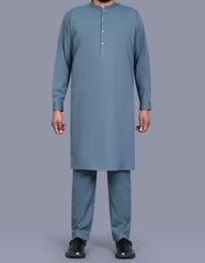 M Grey Texture Kurta Pajama KP2608S-XS