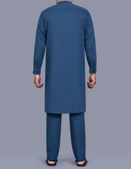 Blue Texture Kurta Pajama KP2609S-L