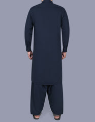 Navy Self Kameez Shalwar KS2428-2R-L