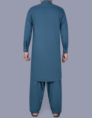 Blue Texture Kameez Shalwar KS2513-2R-L