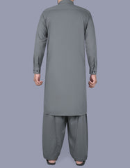Grey Texture Kameez Shalwar KS2513-3R-L
