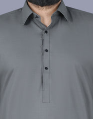 Grey Texture Kameez Shalwar KS2513-3R-S