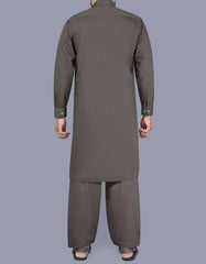 Brown Texture Kameez Shalwar KS2515-2R-L