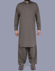 Brown Texture Kameez Shalwar KS2515-2R-XS