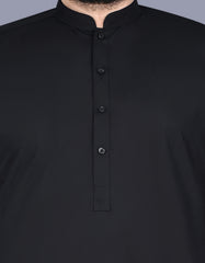 Navy Plain Kameez Shalwar KS2518-4R-S