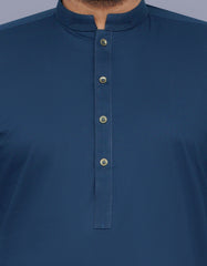 Navy Plain Kameez Shalwar KS2520-1R-S