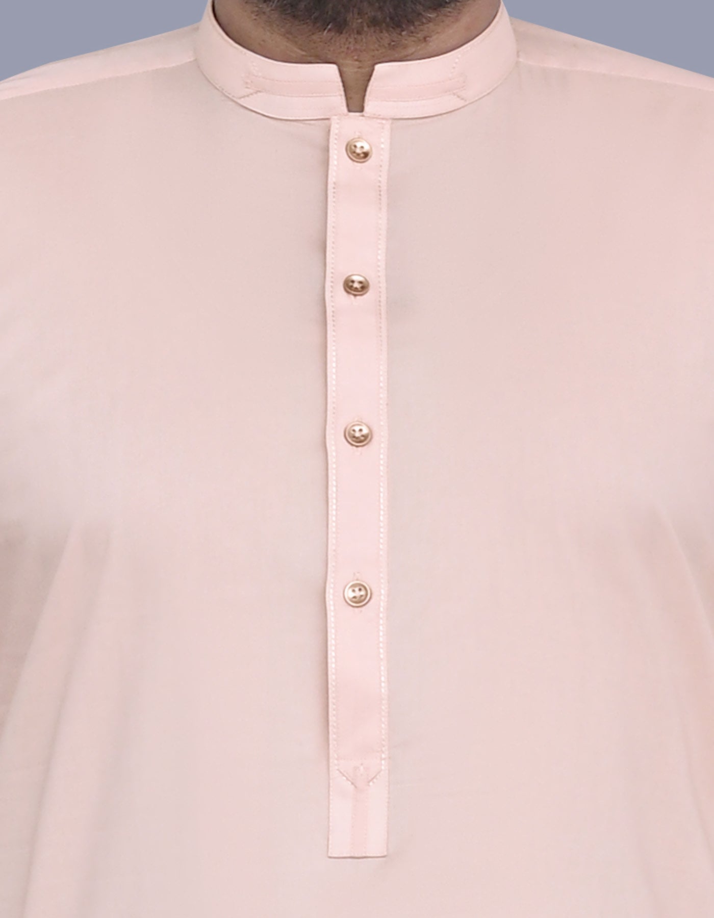 Beige Plain Kameez Shalwar KS2521-1R-S