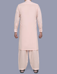 Beige Plain Kameez Shalwar KS2521-1S-L
