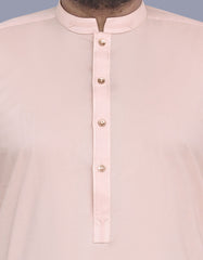Beige Plain Kameez Shalwar KS2521-1S-S