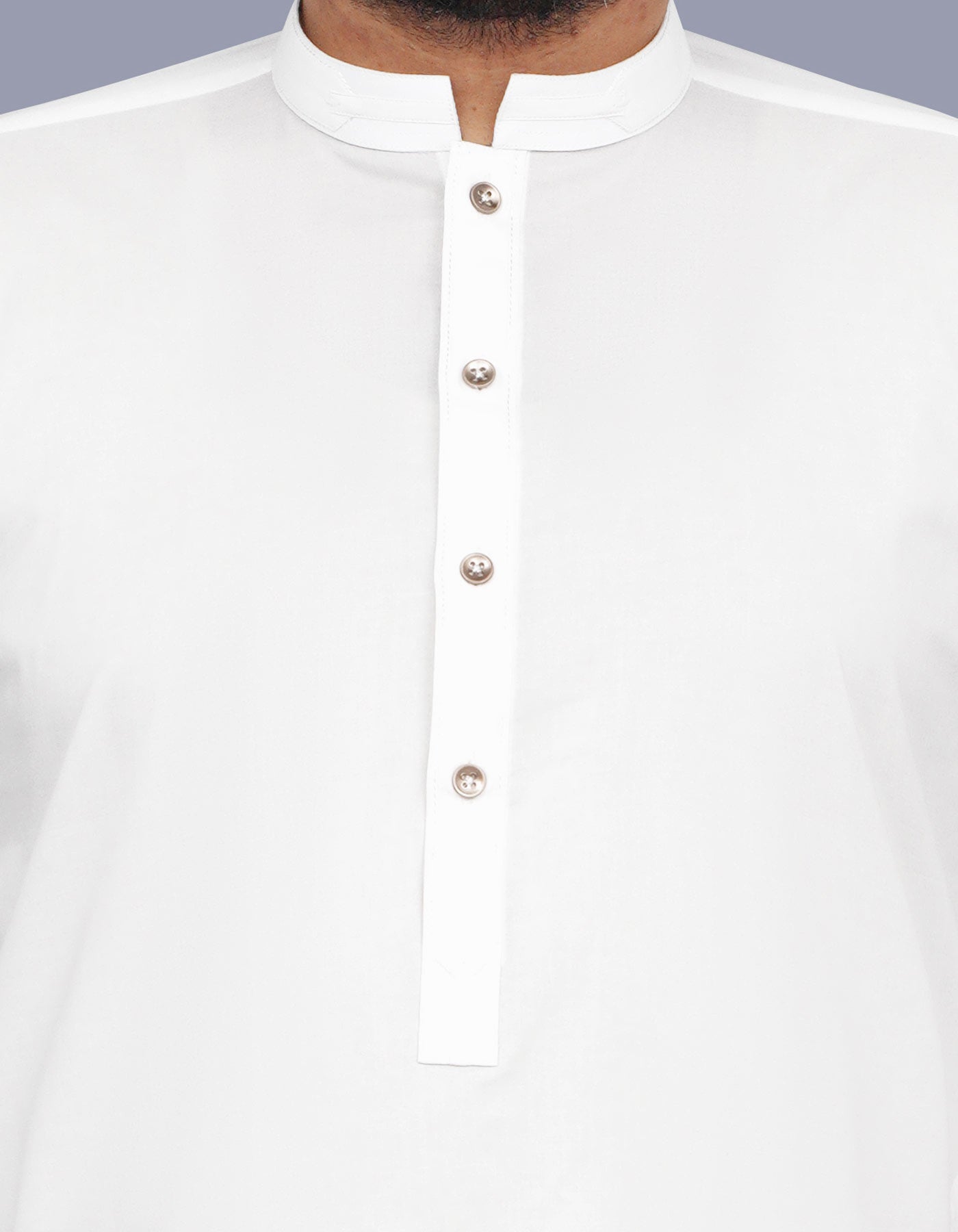 White Plain Kameez Shalwar KS2523-1R-S