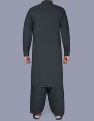 Grey Plain Kameez Shalwar KS2532S-L