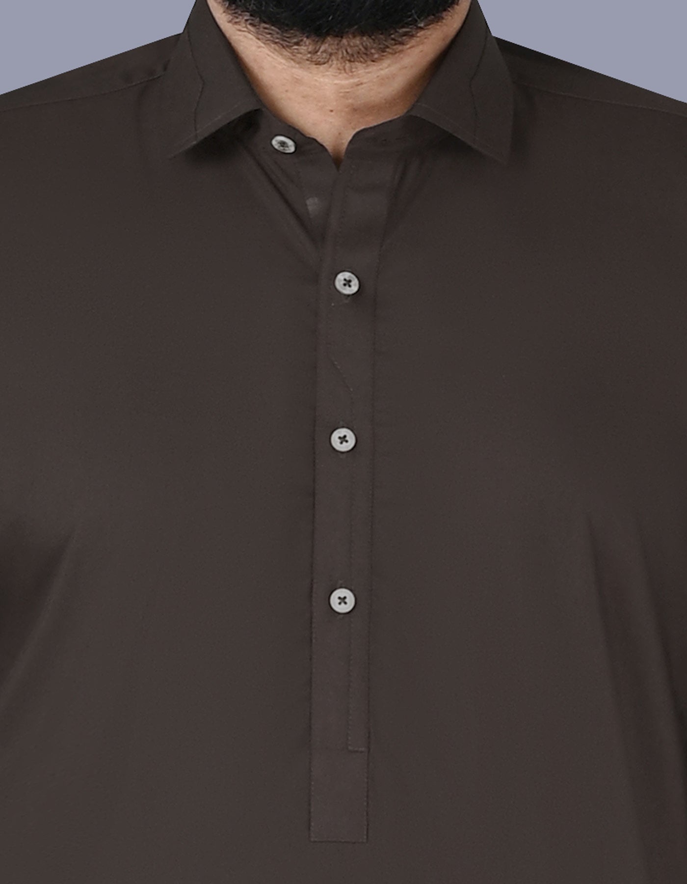Chocolate Plain Kameez Shalwar KS2534S-S