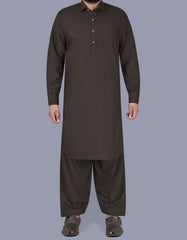 Chocolate Plain Kameez Shalwar KS2534S-XS