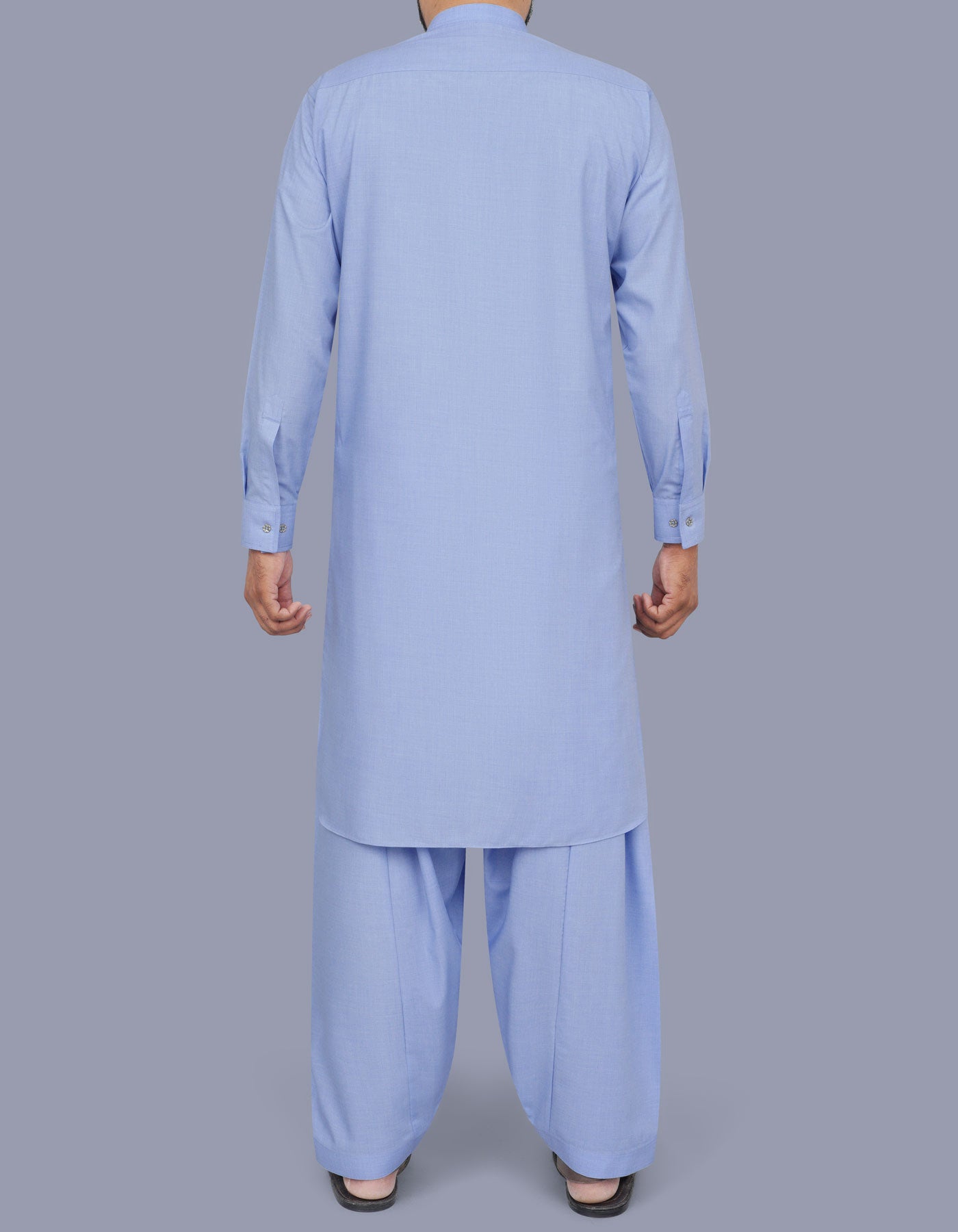 Sky Texture Kameez Shalwar KS2542R-L