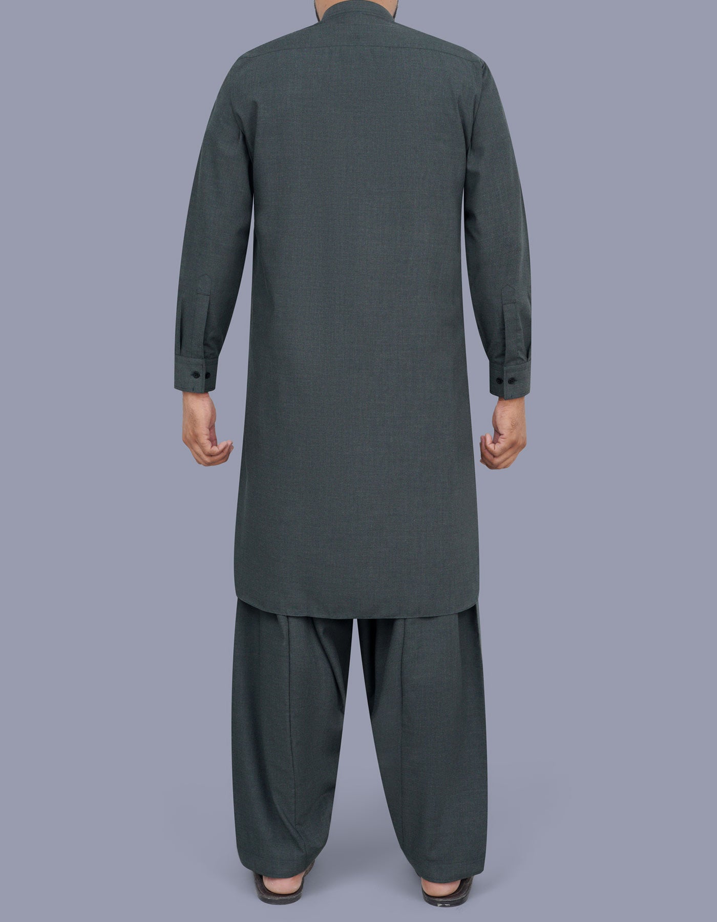 D Teal Texture Kameez Shalwar KS2543R-L