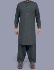 D Teal Texture Kameez Shalwar KS2543R-XS