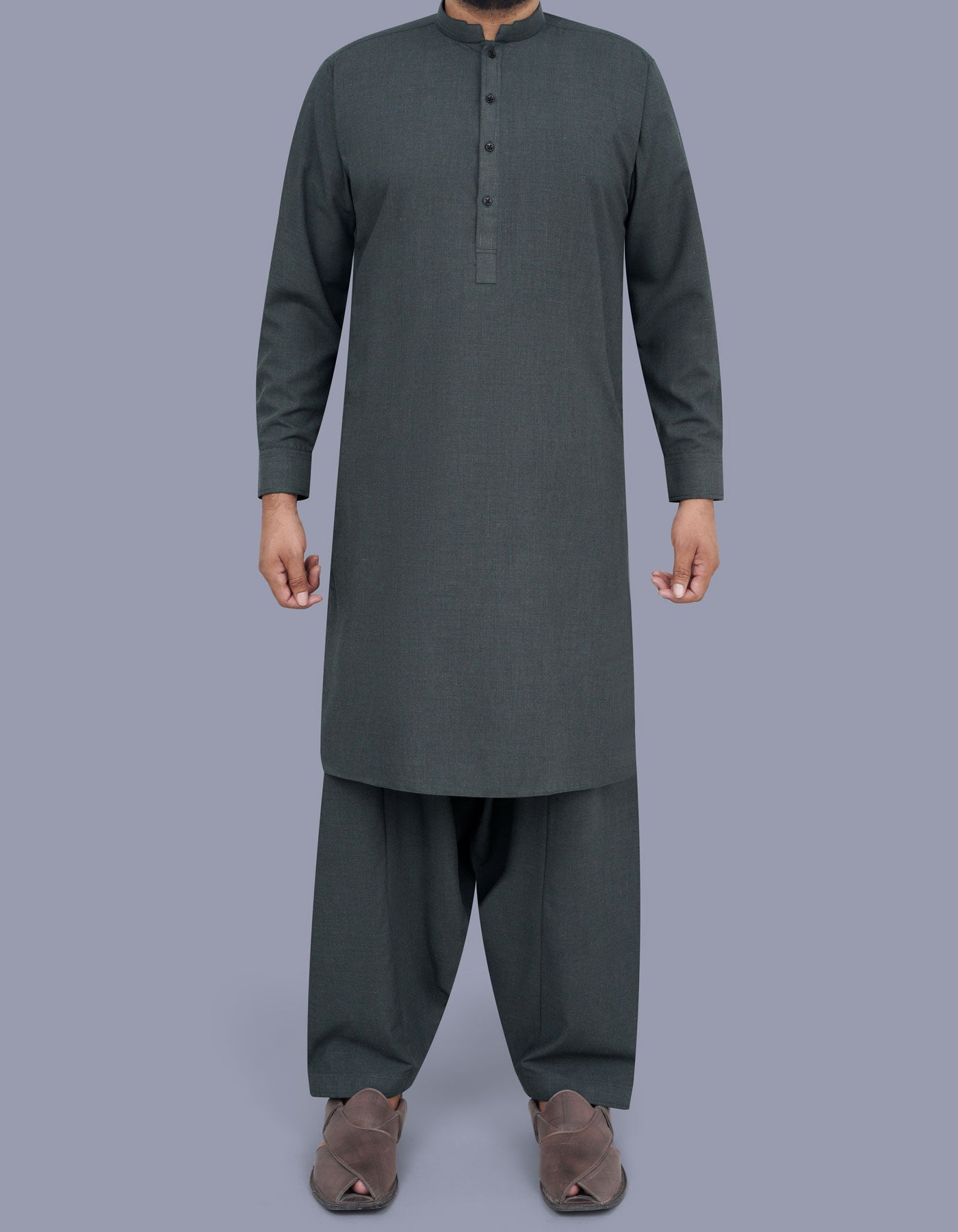 D Teal Texture Kameez Shalwar KS2543S-XS