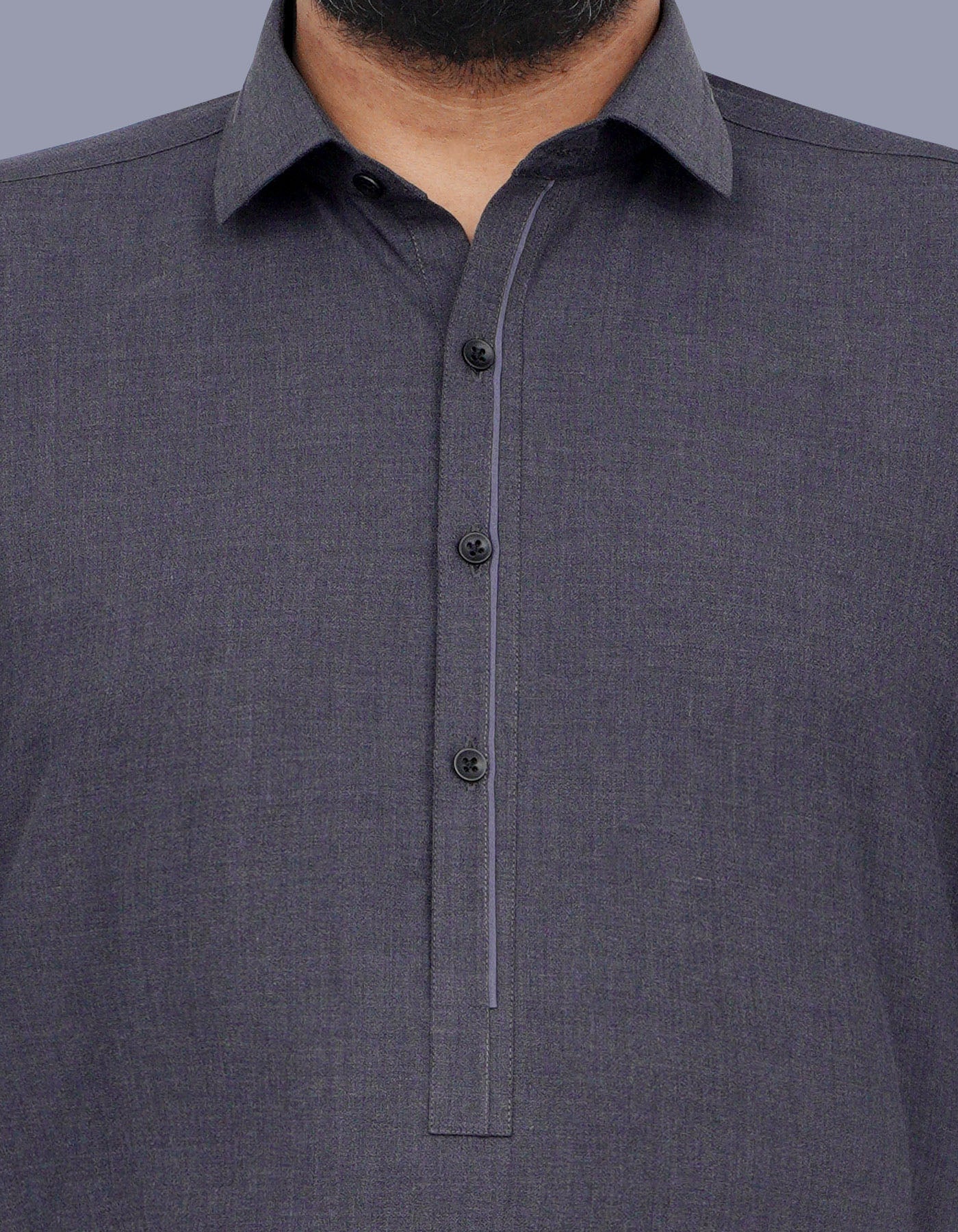 Charcoal Texture Kameez Shalwar KS2549S-S