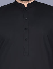 Black Plain Kameez Shalwar KS2551S-S