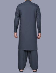 Grey Plain Kameez Shalwar KS2552S-L