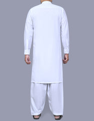 White Plain Kameez Shalwar KS2555R-L