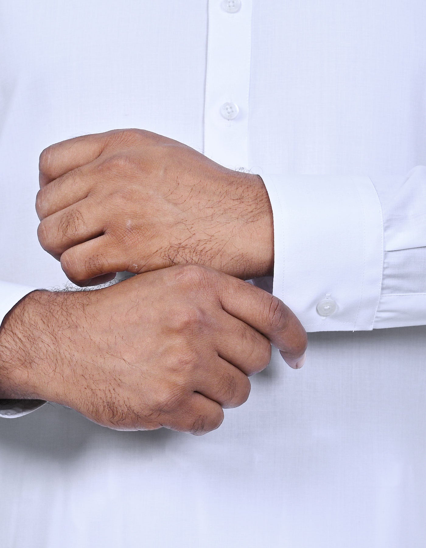 White Plain Kameez Shalwar KS2555R-M