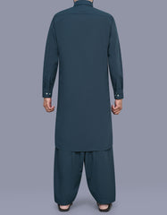 D Grey Plain Kameez Shalwar
