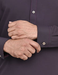 Plum Plain Kameez Shalwar KS2568R-L